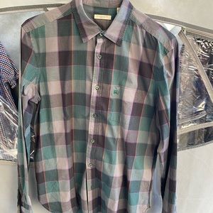 Burberry Brit mens button down shirt L